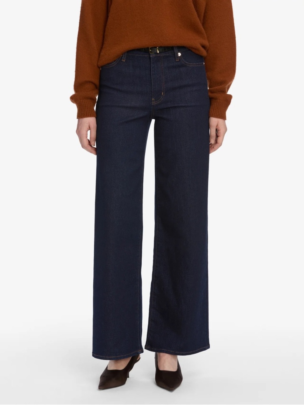 FRAME Le Slim Palazzo in Rinse NWT